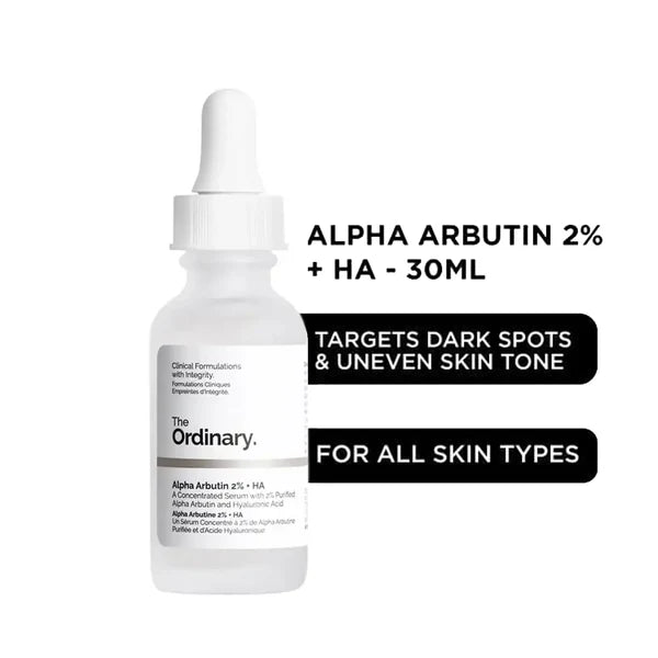 The Ordinary Alpha Arbutin 2% + HA Concentrated Serum 30ml