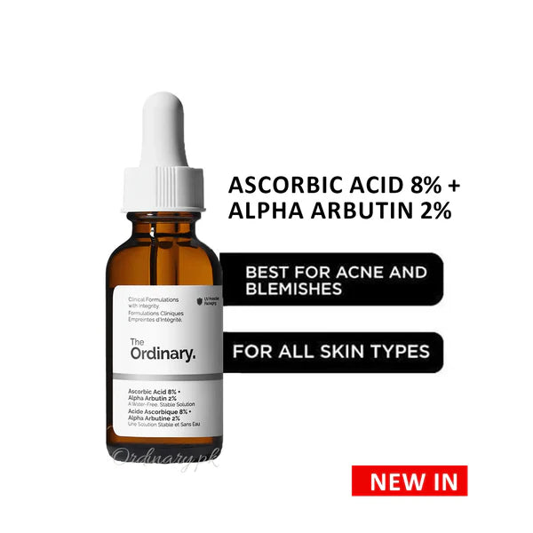 The Ordinary Ascorbic Acid 8% + Alpha Arbutin 2%