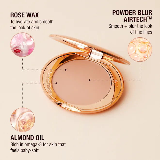 CHARLOTTE TILBURY AIRBRUSH FLAWLESS FINISH POWDER - 1 FAIR