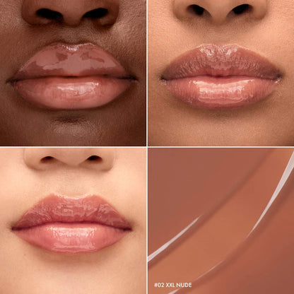 SEPHORA OUTRAGEOUS PLUMP HYDRATING LIP GLOSS 02 NUDE