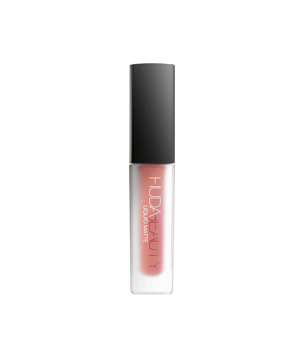 HUDA BEAUTY MINI LIQUID MATTE ULTRA-COMFORT TRANSFER-PROOF LIPSTICK Shade- Trophy Wife