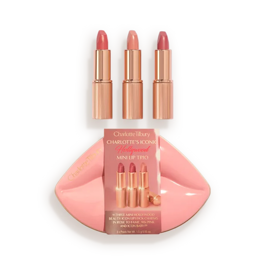 Charlotte Tilbury - Mini Iconic Hollywood Lipstick Trio Gift Set