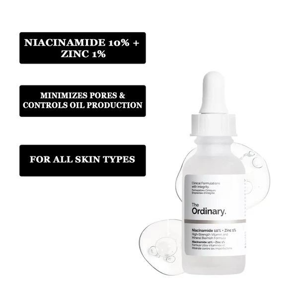 The Ordinary - Niacinamide 10% + Zinc 1% 30 ML